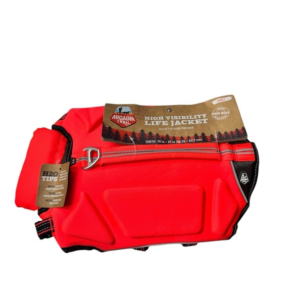 Other - Orange .Dog Life Jacket